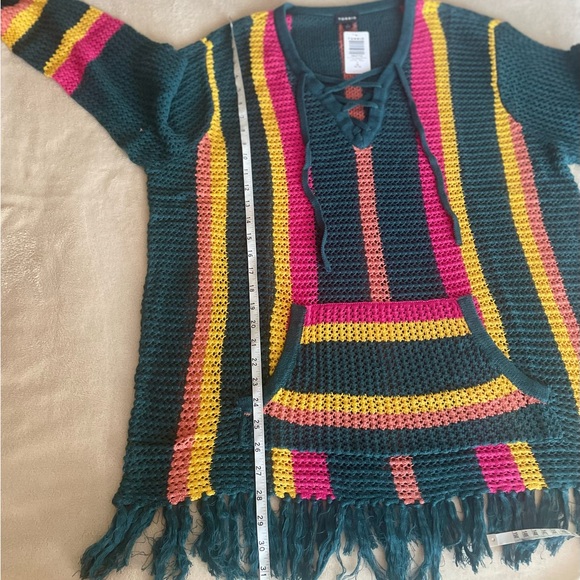 Torrid Pullover Striped V-Neck Sweater - Sizes 1X, 2X, 3X - Picture 9 of 13